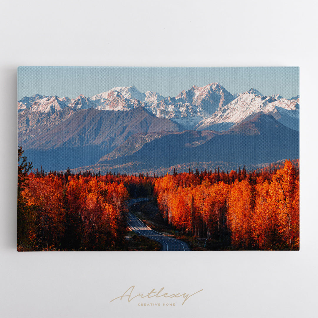 Denali National Park Alaska Canvas Print ArtLexy   