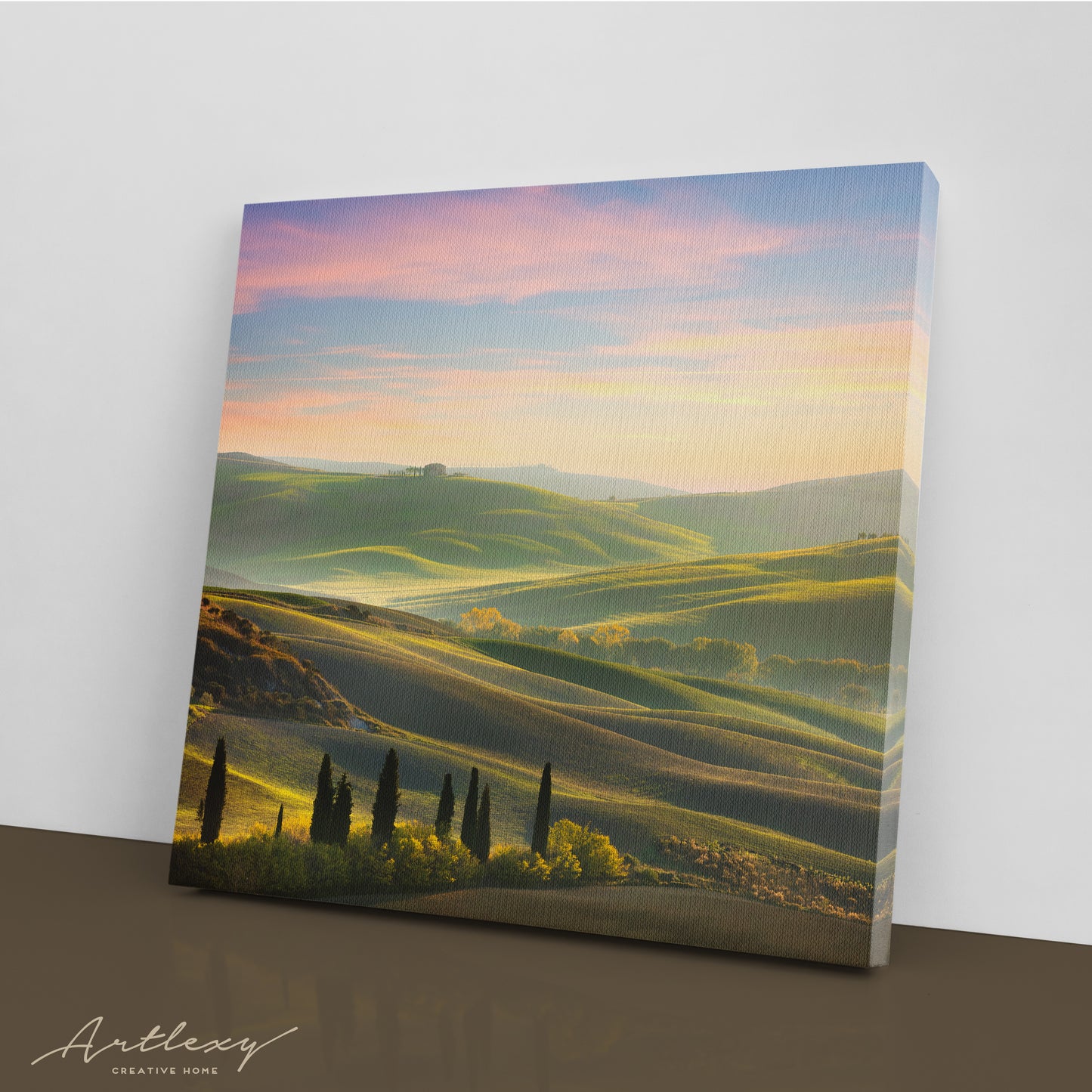 Tuscany Landscape Canvas Print ArtLexy   