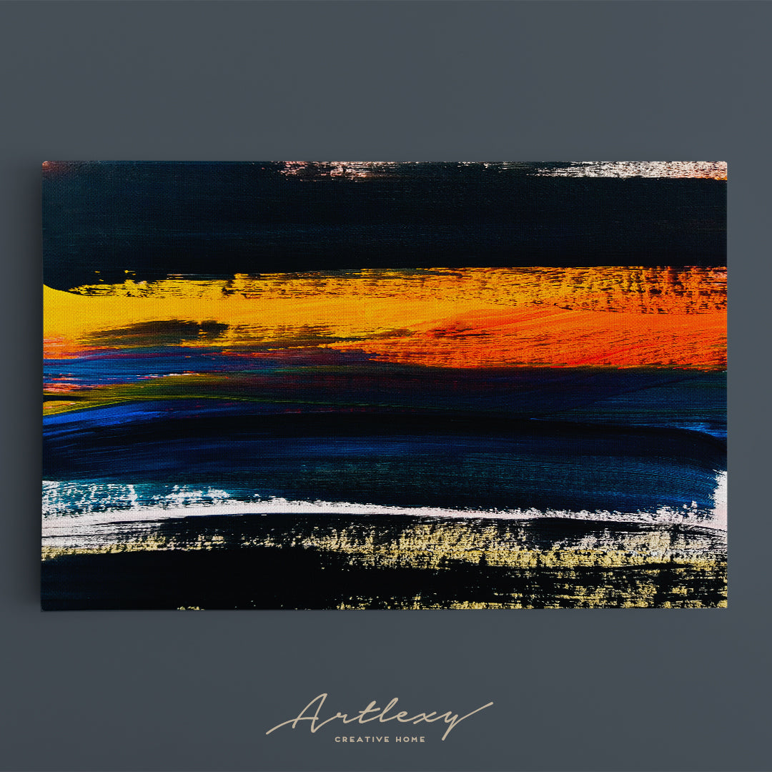 Abstract Sunset Canvas Print ArtLexy   