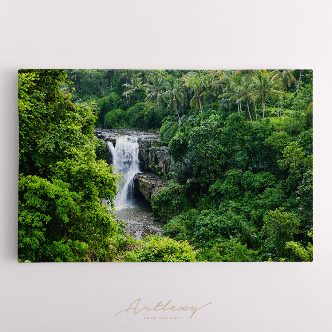 Jungle Waterfall Canvas Print ArtLexy   