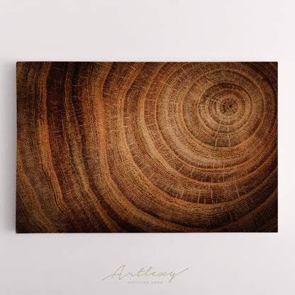 Old Oak Tree Log Canvas Print ArtLexy   