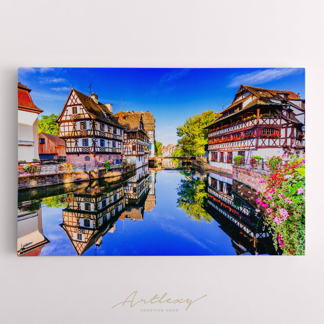 Petite France Strasbourg Canvas Print ArtLexy   