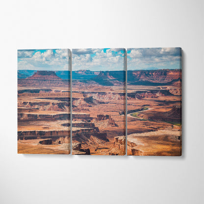 Canyonlands National Park Utah USA Canvas Print ArtLexy 3 Panels 36"x24" inches 