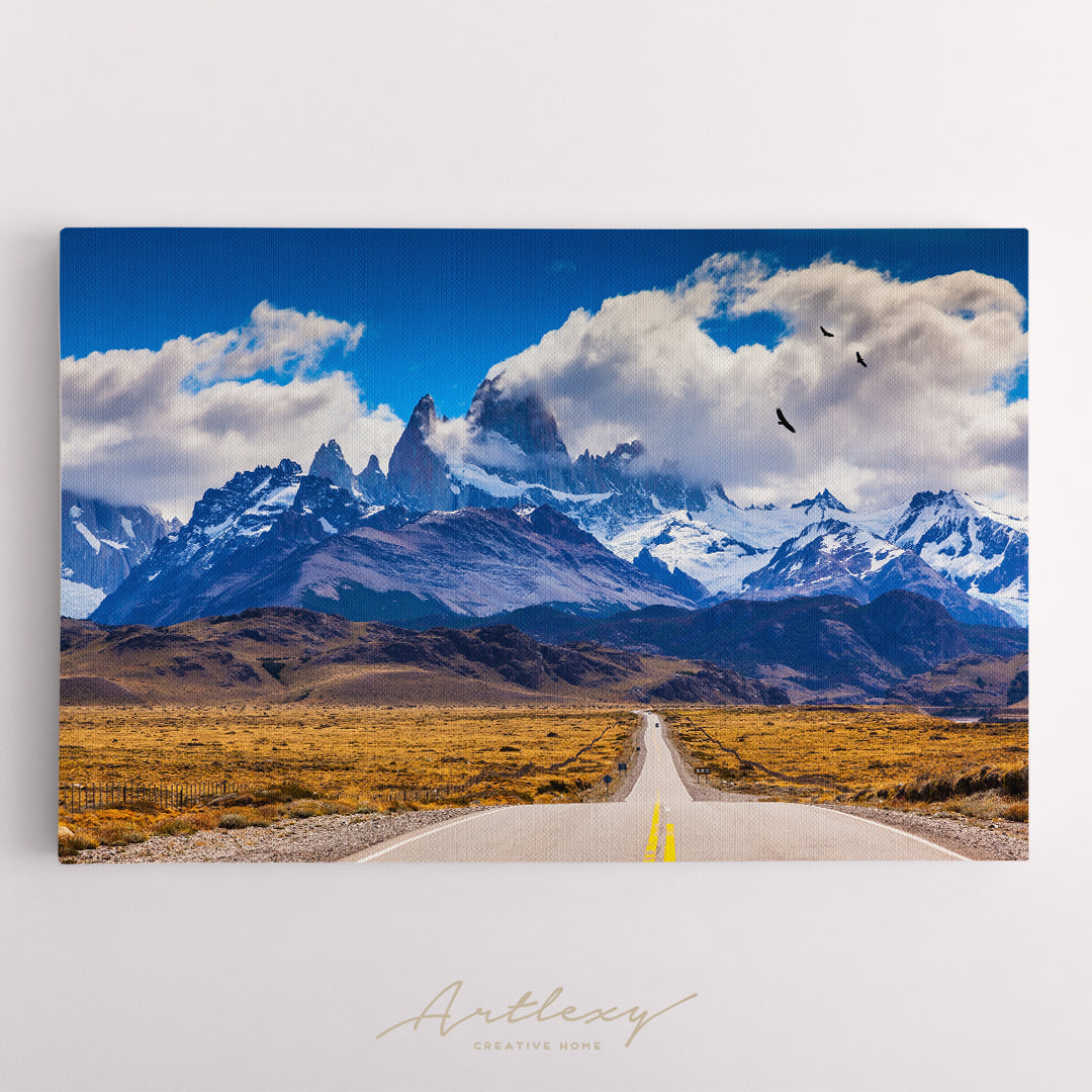 Road to Mount Fitz Roy Canvas Print ArtLexy   