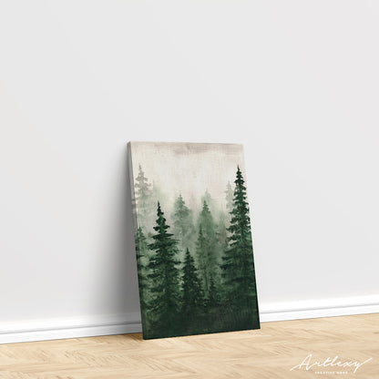 Spruce Forest Canvas Print ArtLexy   