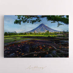 Mayon Volcano Philippines Canvas Print ArtLexy   