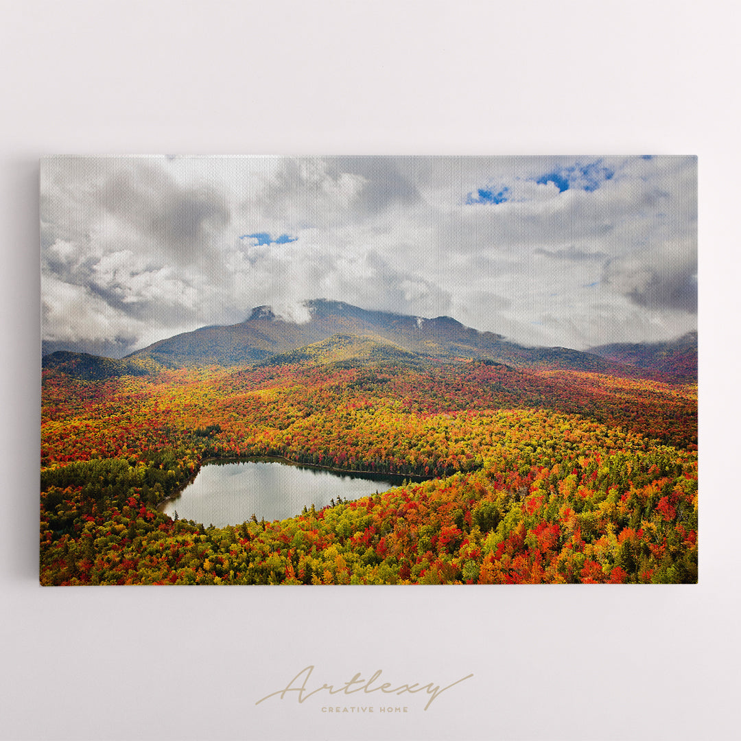 Autumn in New England Canvas Print ArtLexy   