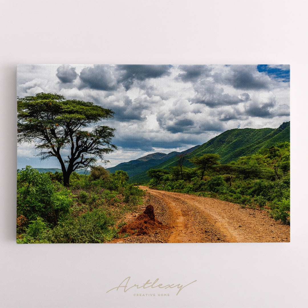 Kenya Natural Landscape Canvas Print ArtLexy   