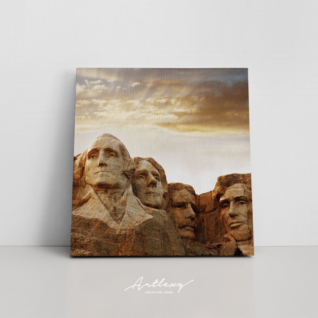 Mount Rushmore National Memorial Canvas Print ArtLexy   
