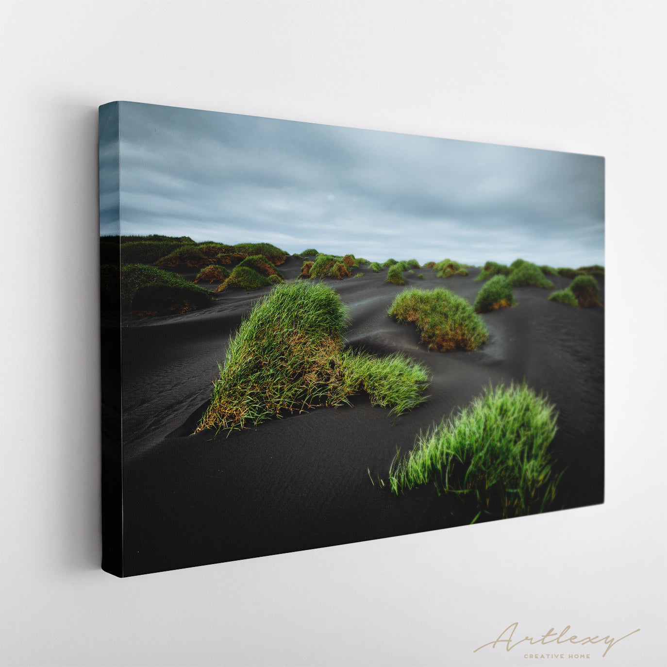 Stokksnes Beach Iceland Canvas Print ArtLexy   