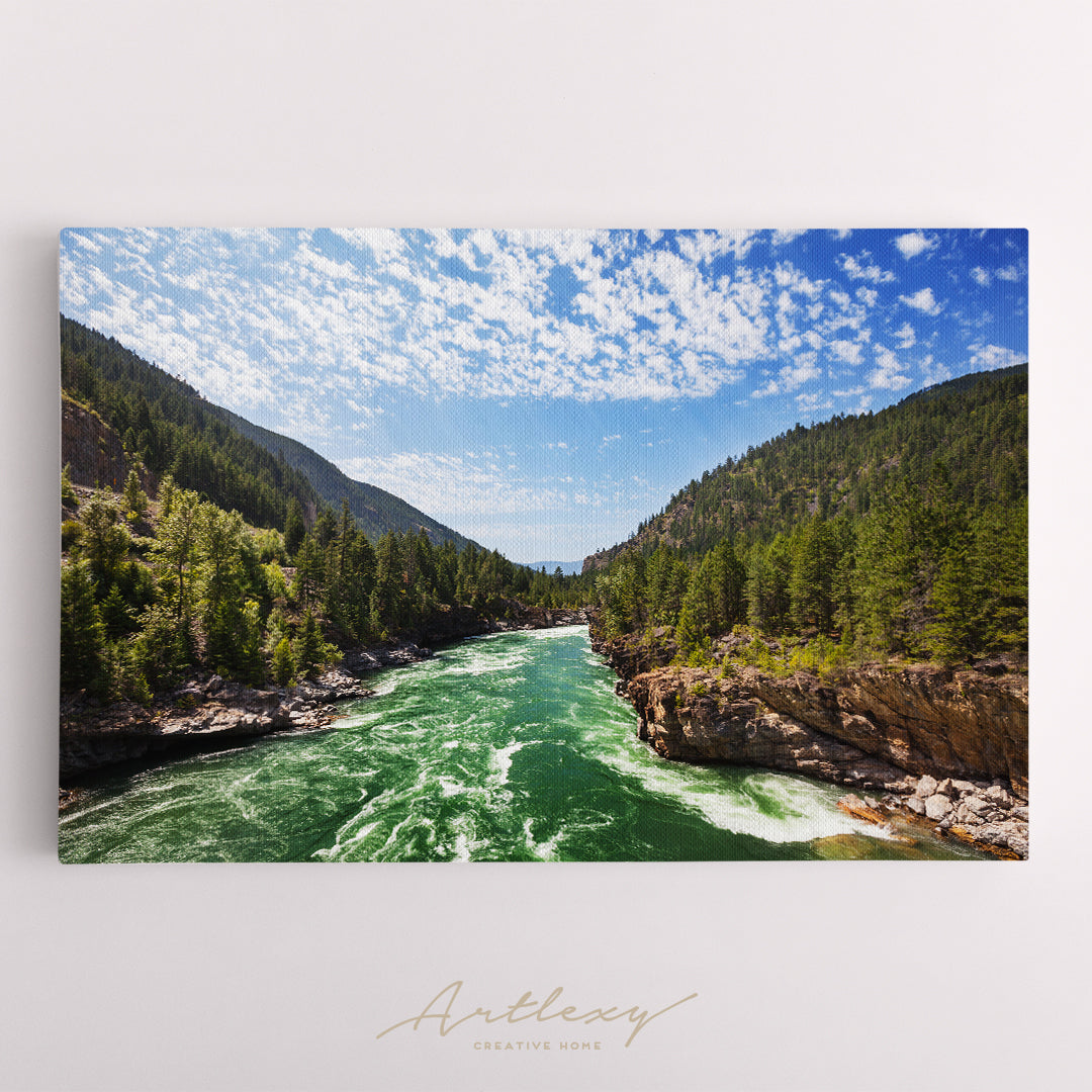 Kootenay River Columbia Canvas Print ArtLexy   