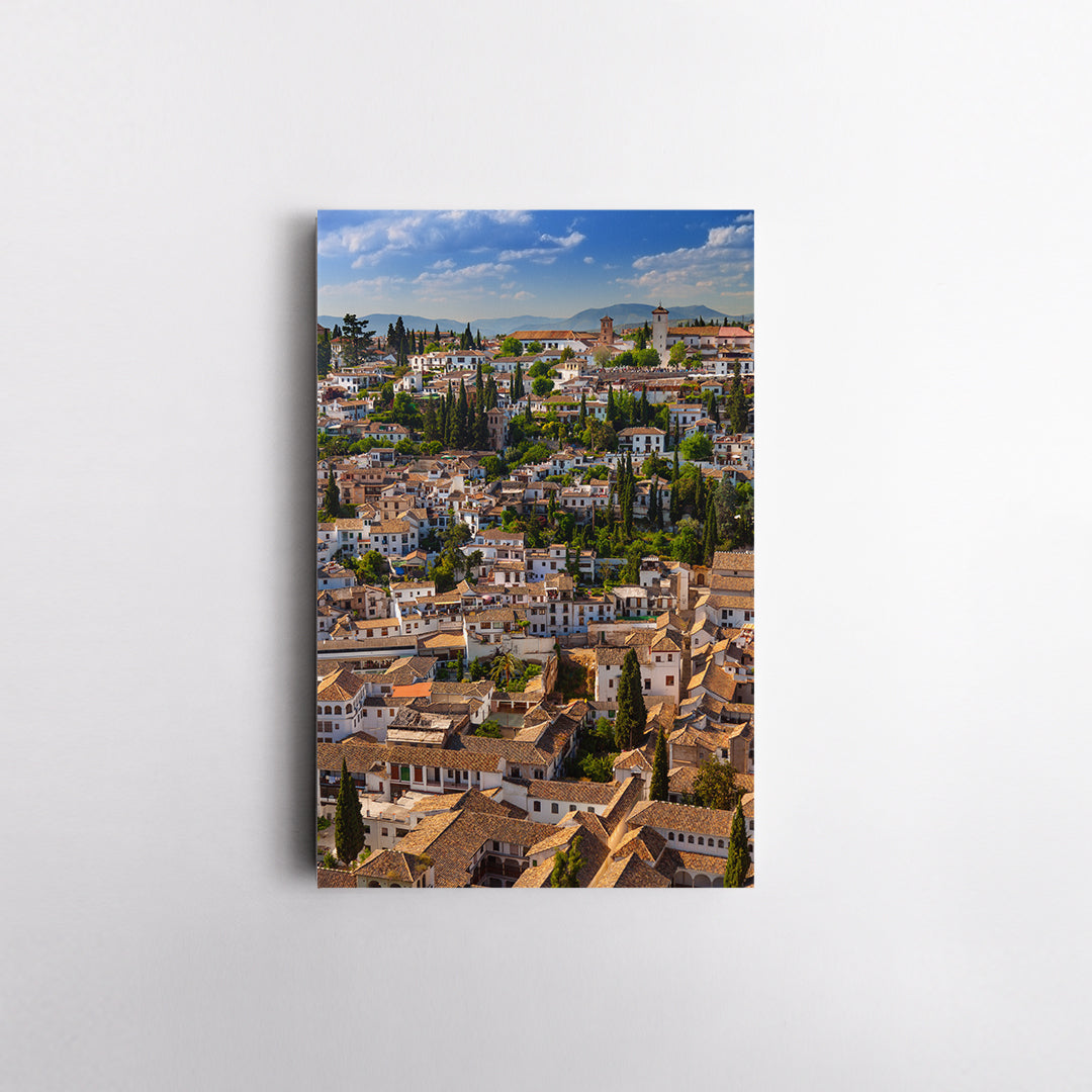 Granada Beautiful City in Spain Canvas Print ArtLexy   