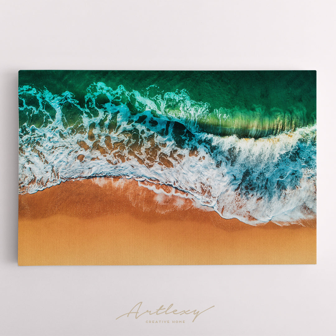 Sea Waves Canvas Print ArtLexy   