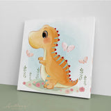 Little Dinosaur Canvas Print ArtLexy   