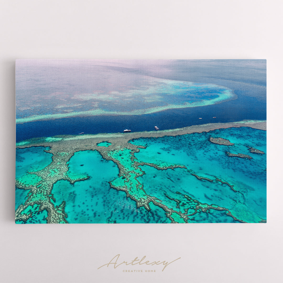 Great Barrier Reef Canvas Print ArtLexy   