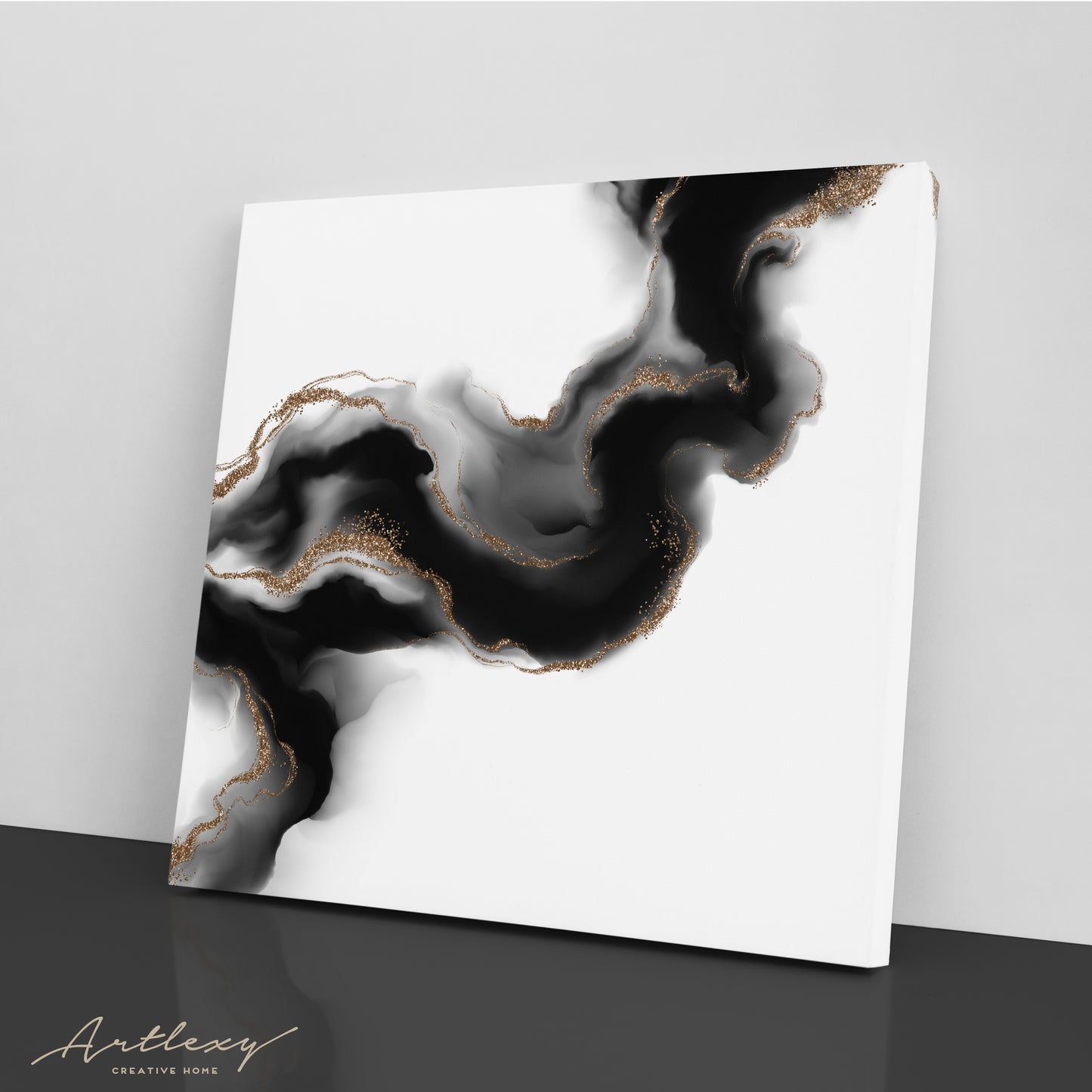 Creative Abstract Agate Canvas Print ArtLexy   