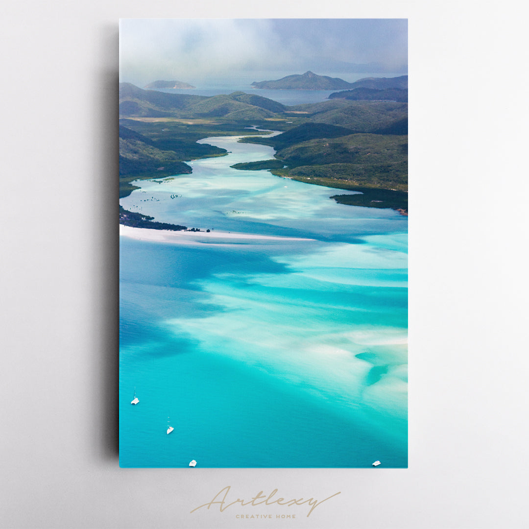 Whitsundays Beach Australia Canvas Print ArtLexy   