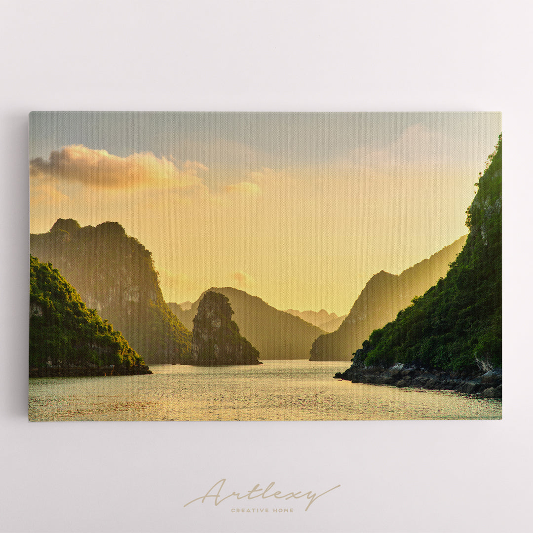 Halong Bay Vietnam Canvas Print ArtLexy   
