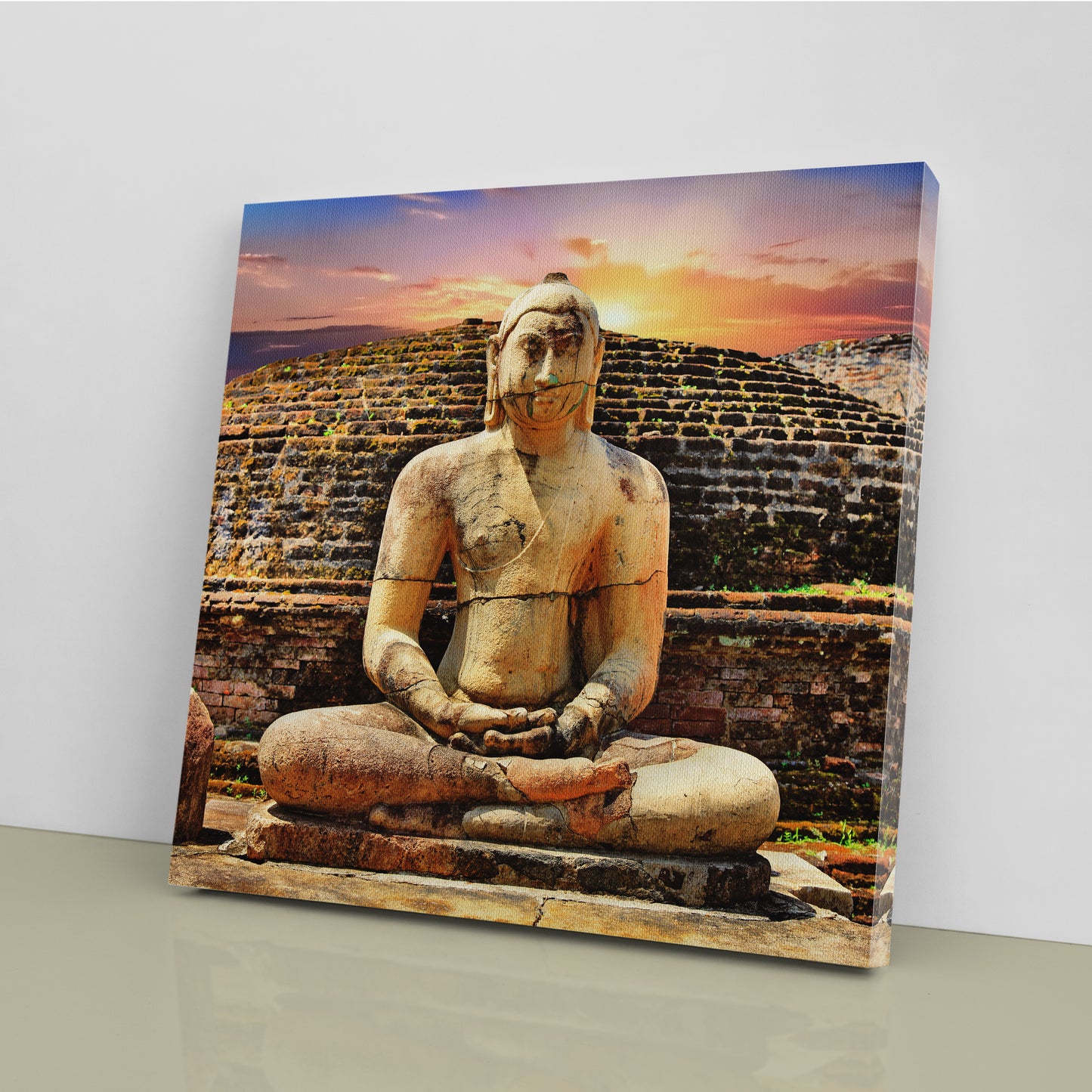 Polonnaruwa Temples Sri Lanka Canvas Print ArtLexy   