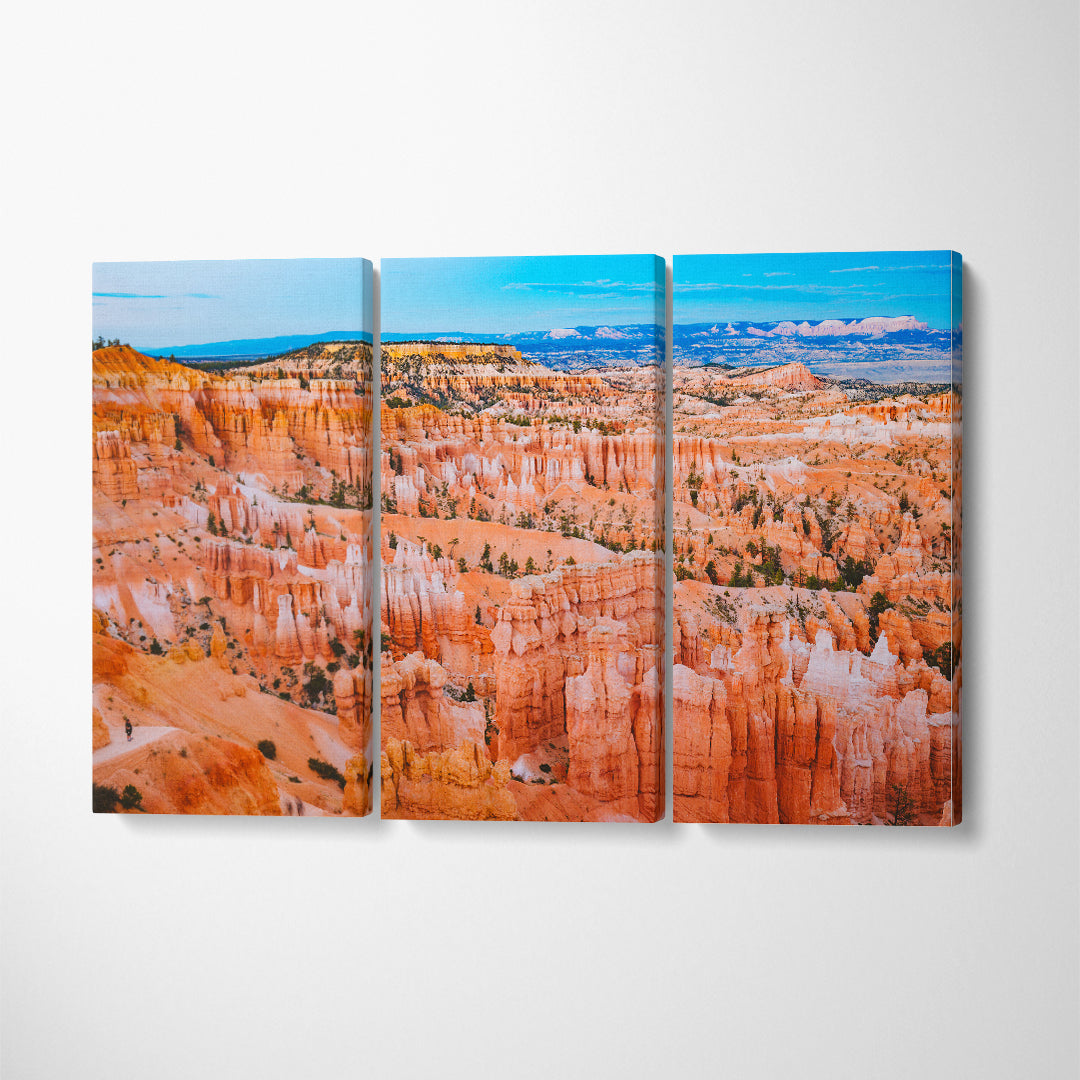 Bryce Canyon National Park Utah American Southwest USA Canvas Print ArtLexy 3 Panels 36"x24" inches 