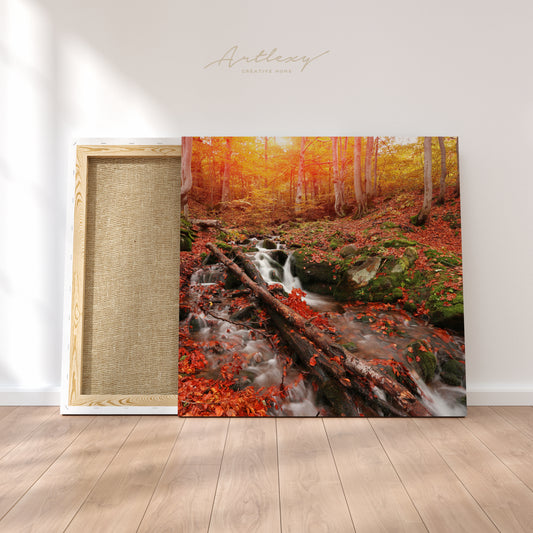 Autumn Forest Canvas Print ArtLexy 1 Panel 12"x12" inches 
