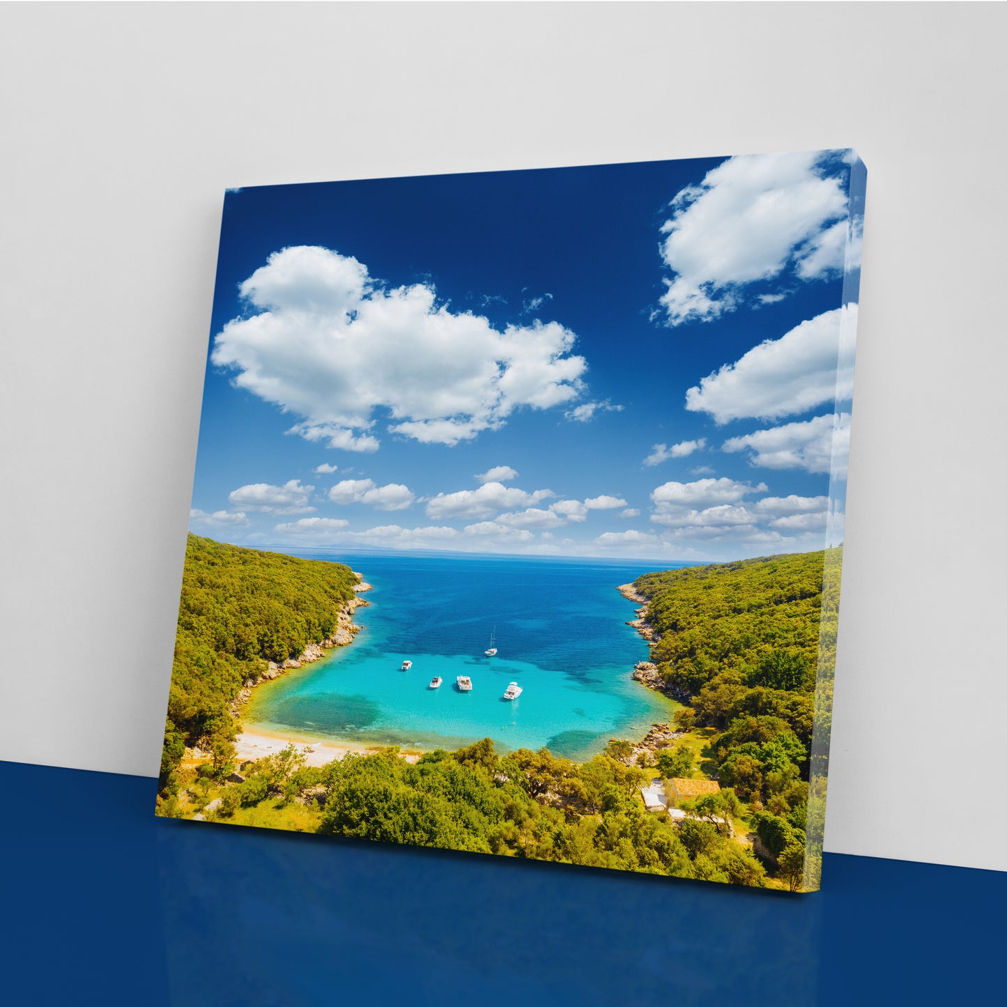 Kvarner Gulf Cres Croatia Canvas Print ArtLexy   
