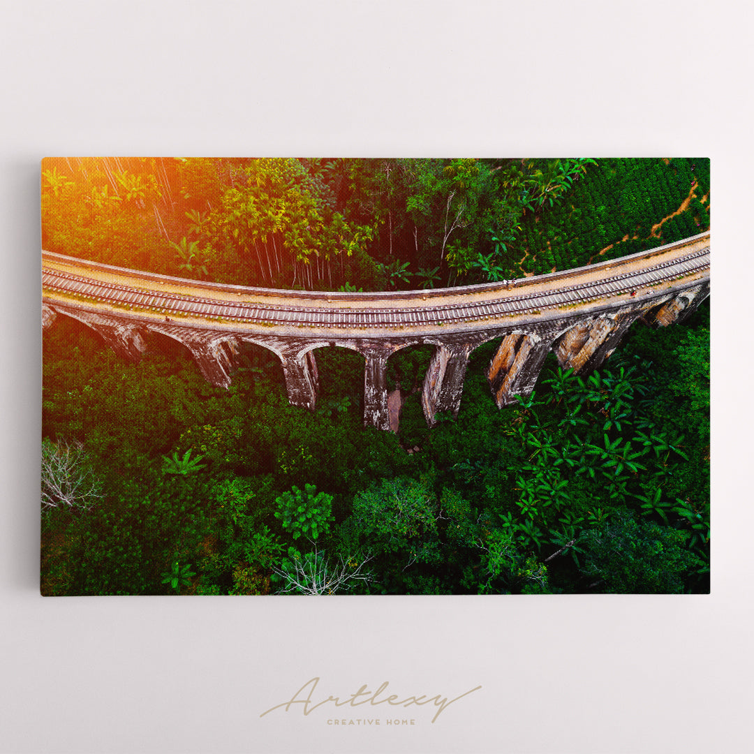 Nine Arches Bridge in Ella Sri Lanka Canvas Print ArtLexy   