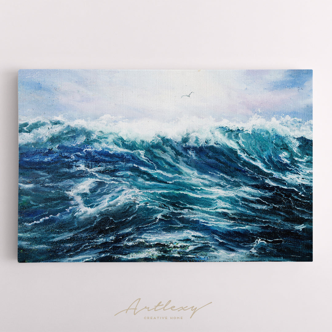 Ocean Storm Canvas Print ArtLexy   