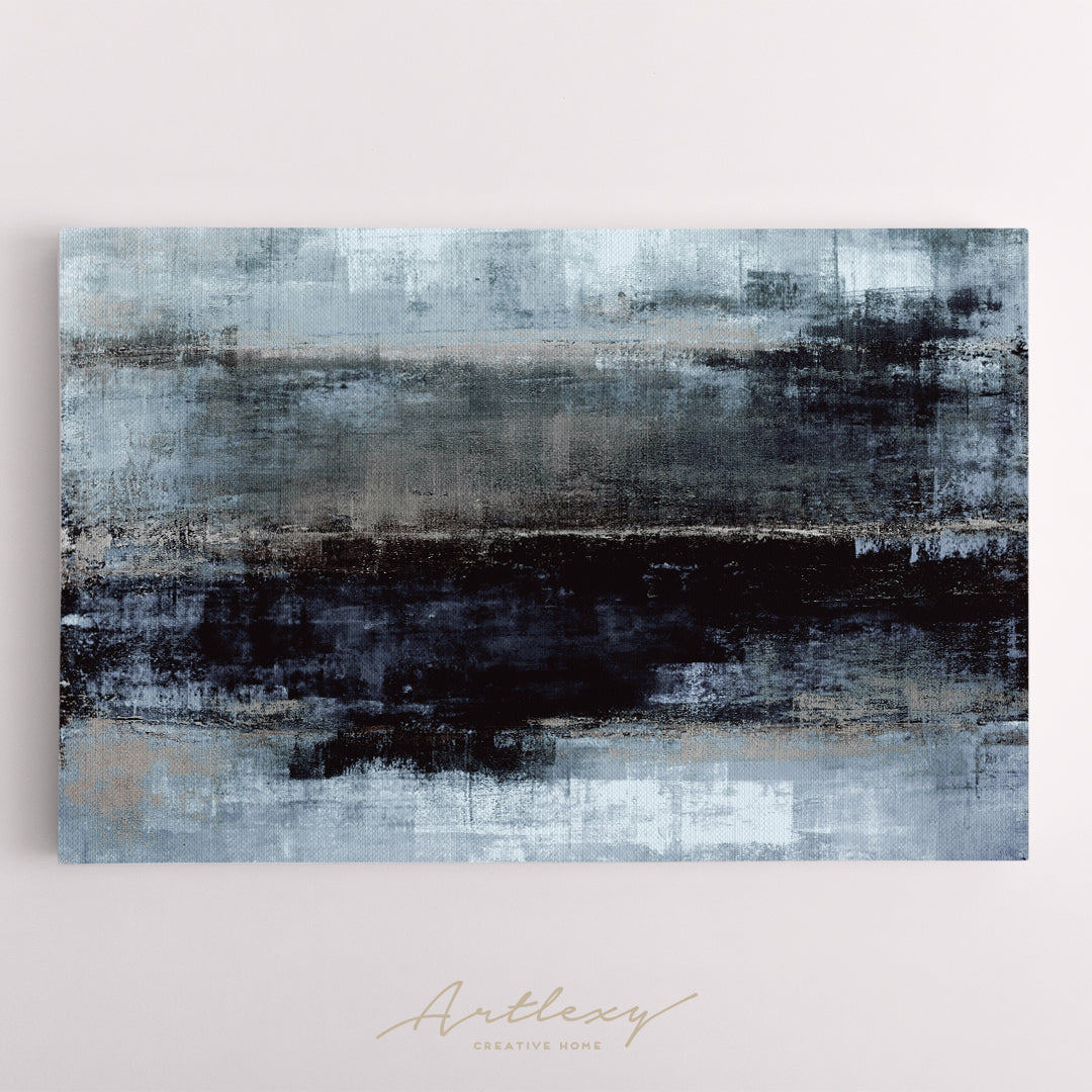 Blue and Grey Abstract Pattern – ArtLexy