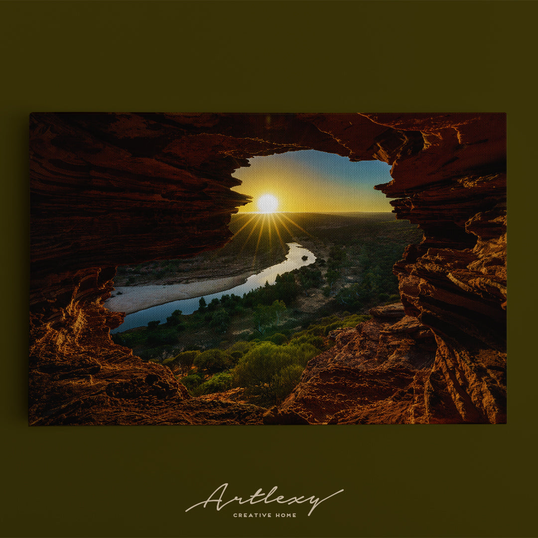 Kalbarri National Park Australia Canvas Print ArtLexy   