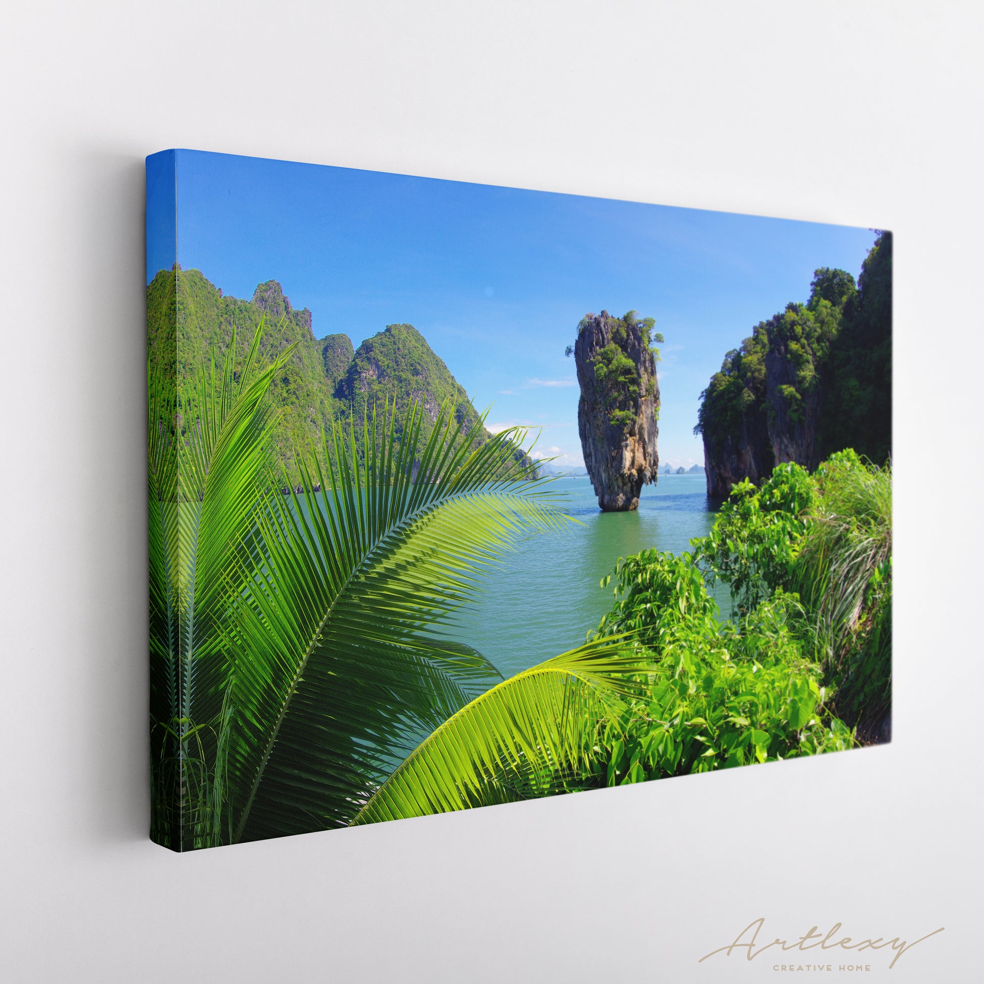 Koh Tapu Island (Khao Phing Kan) Canvas Print ArtLexy   