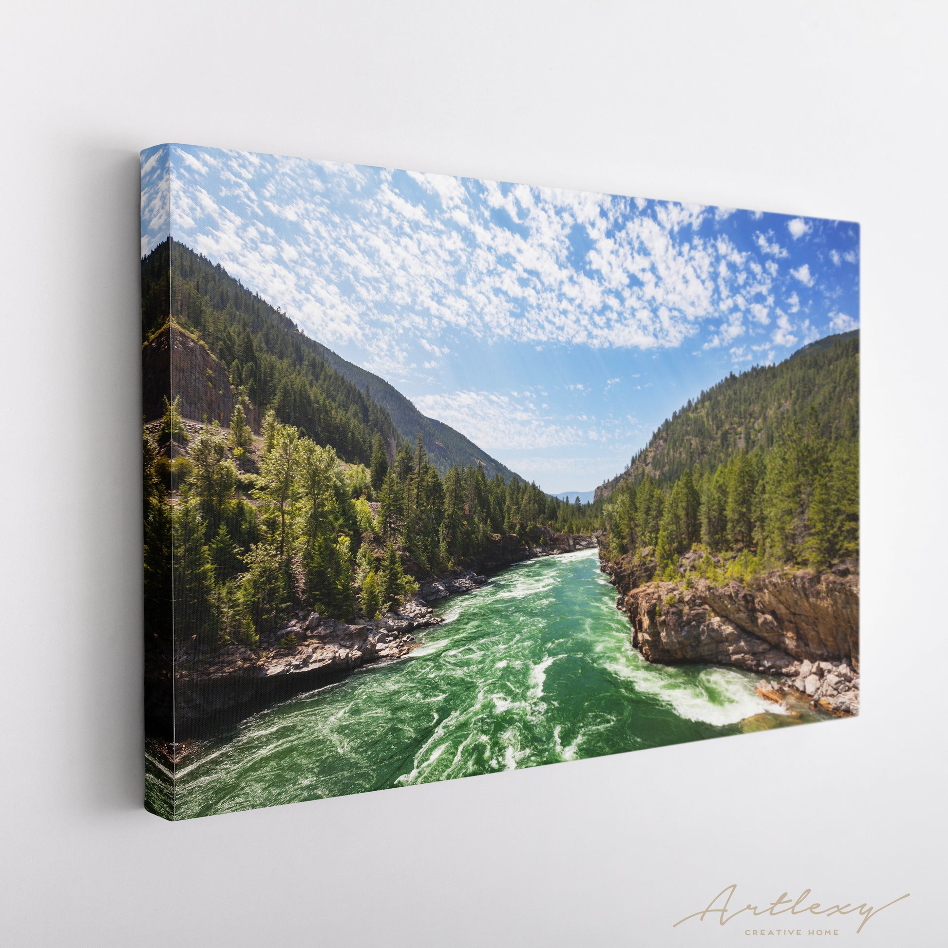 Kootenay River Columbia Canvas Print ArtLexy   