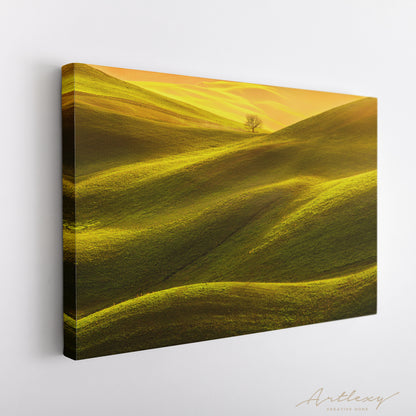 Tuscany Rolling Hills Canvas Print ArtLexy   