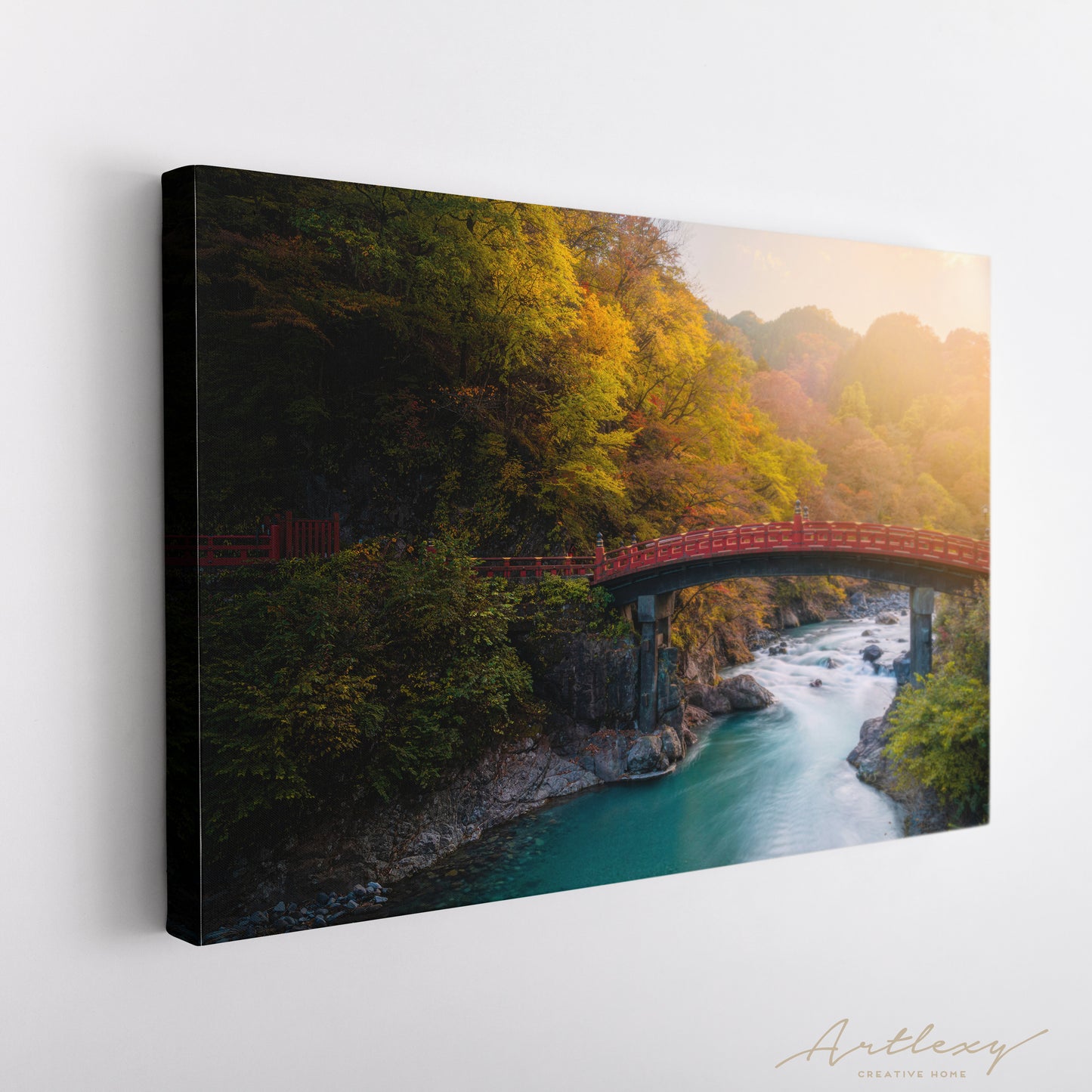 Shinkyo Bridge Japan Canvas Print ArtLexy   