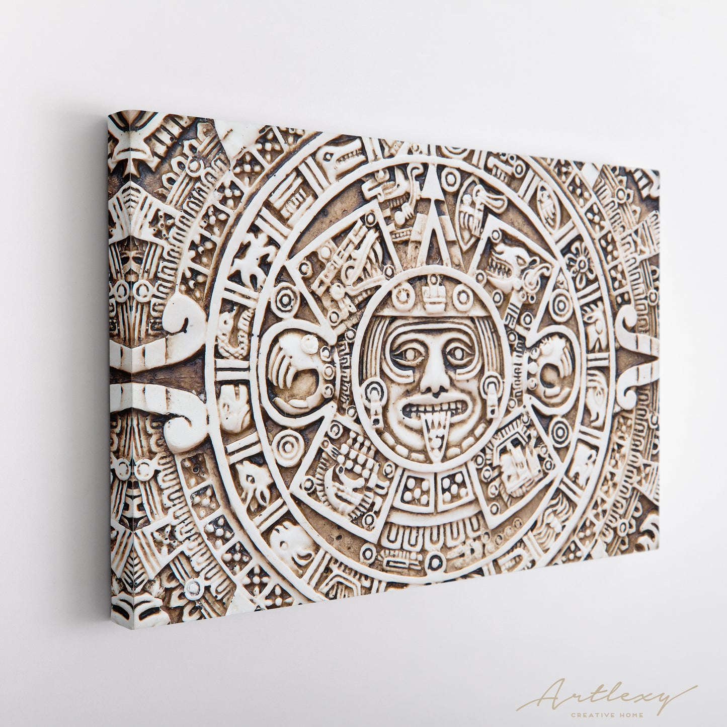 Maya Calendar Canvas Print ArtLexy   