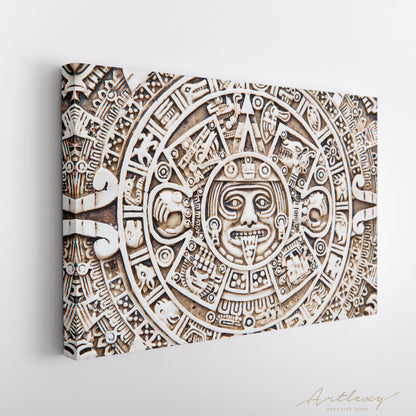 Maya Calendar Canvas Print ArtLexy   