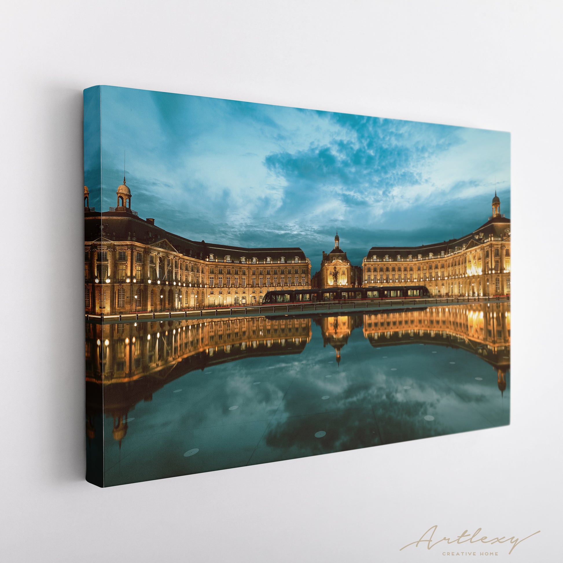 Place de la Bourse Bordeaux France Canvas Print ArtLexy   