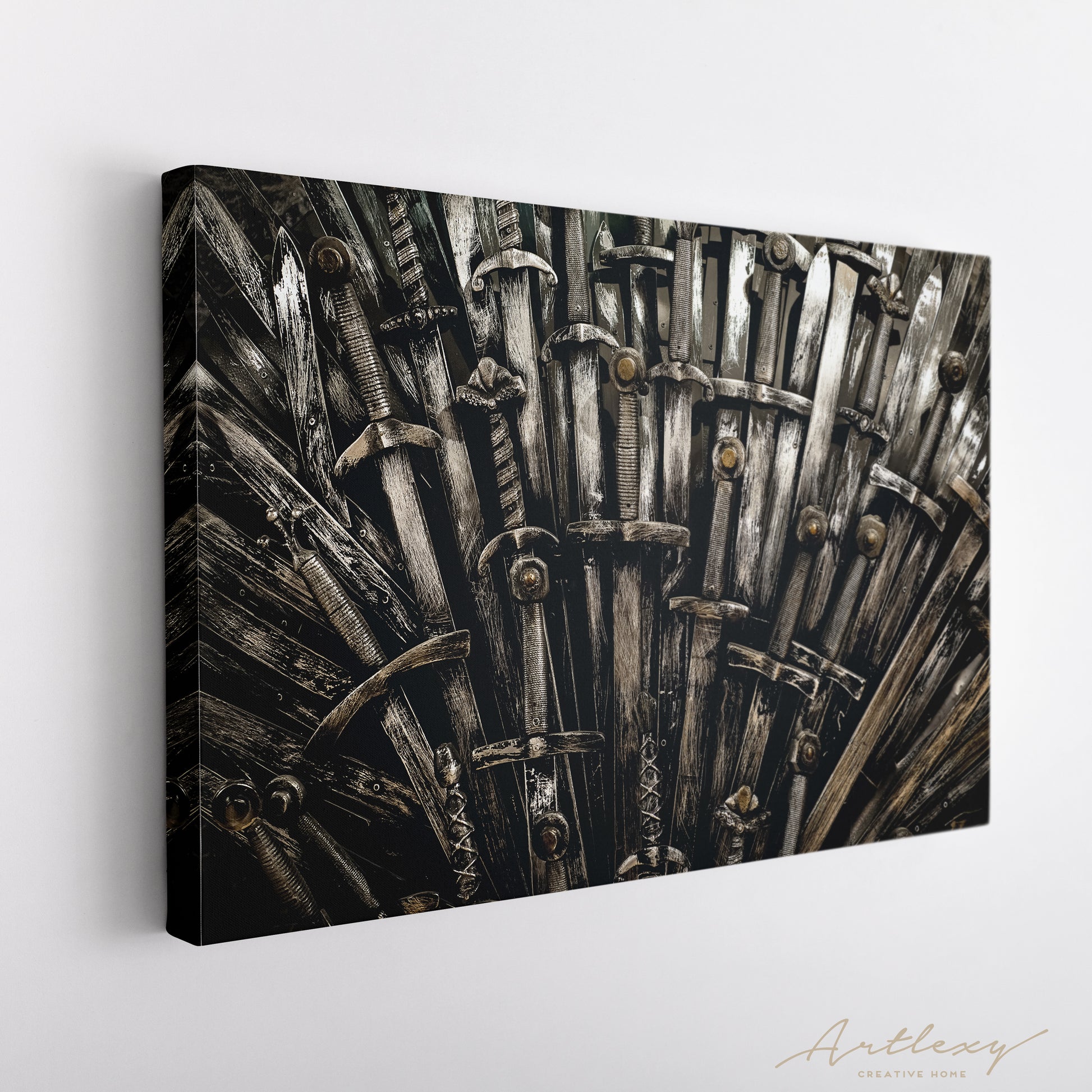 Knight Swords Canvas Print ArtLexy   