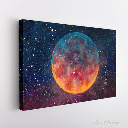 Fantasy Space Canvas Print ArtLexy   