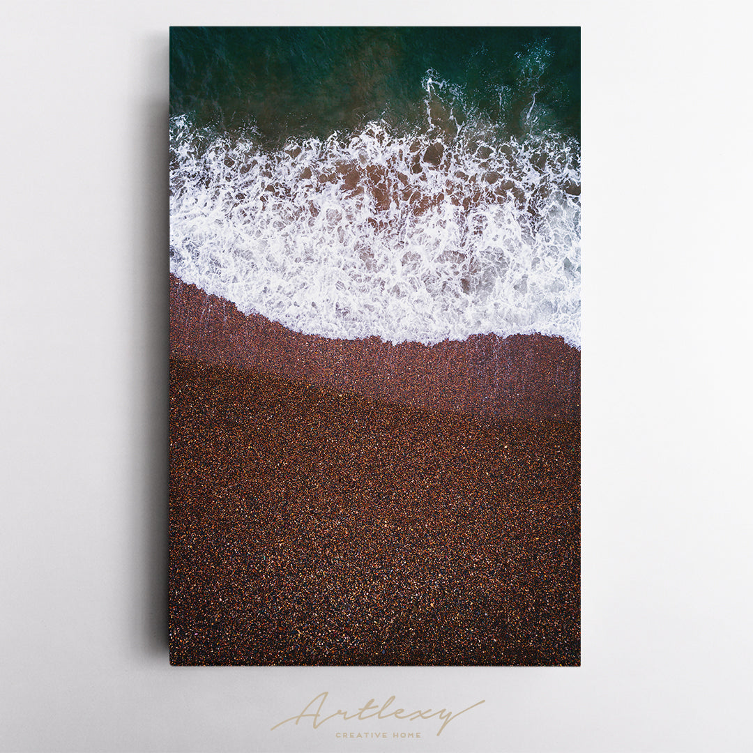 Pebble Beach Canvas Print ArtLexy   