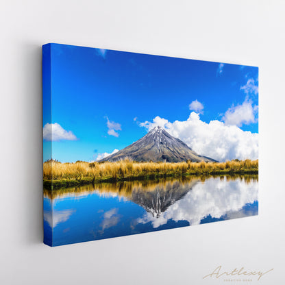 Mount Taranaki New Zealand Canvas Print ArtLexy   
