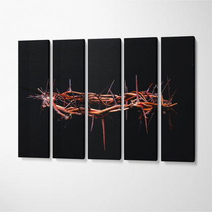 Crown of Thorns Canvas Print ArtLexy 5 Panels 36"x24" inches 