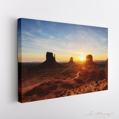 Monument Valley Navajo Tribal Park Arizona USA Canvas Print ArtLexy   
