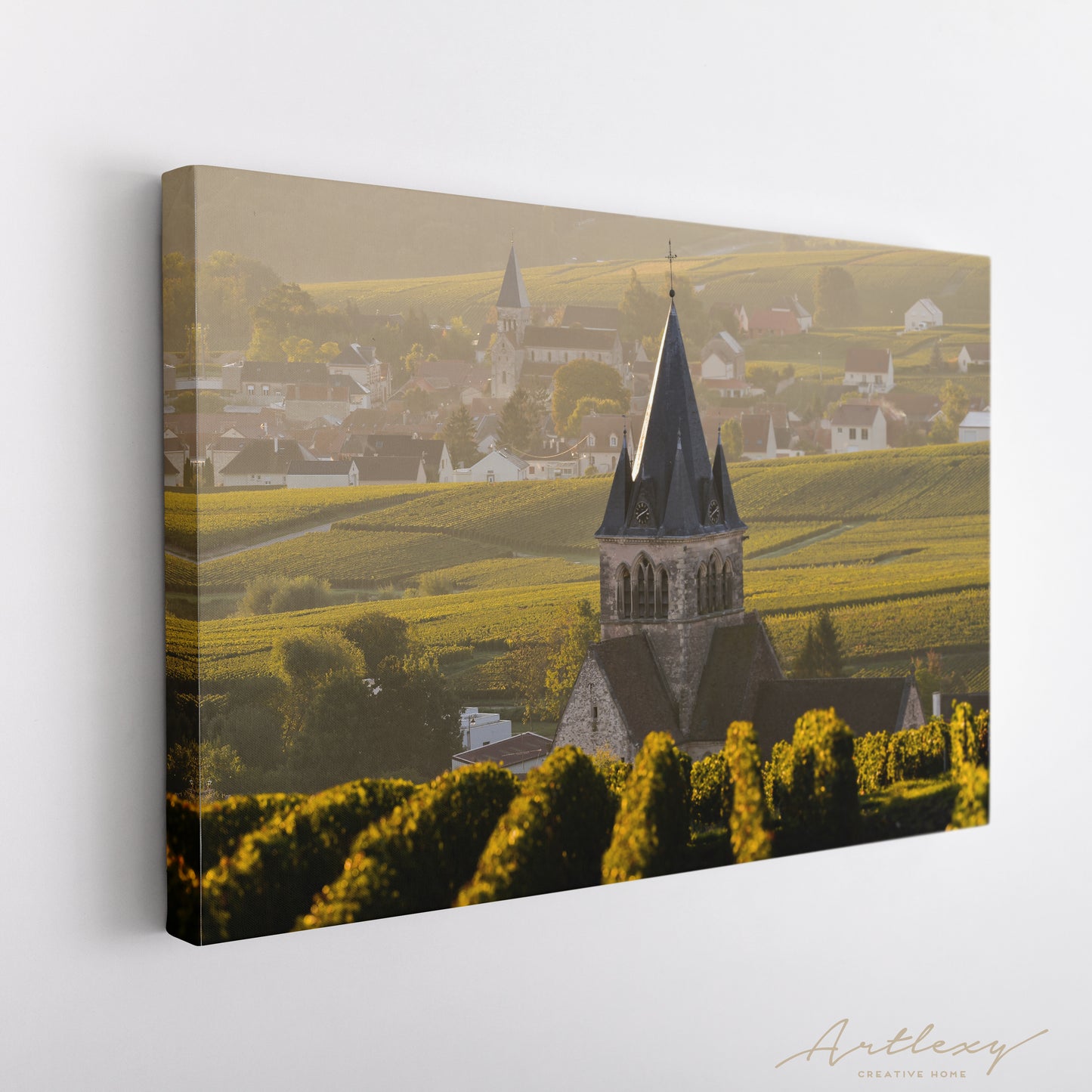 Champagne-Ardennes France Canvas Print ArtLexy   