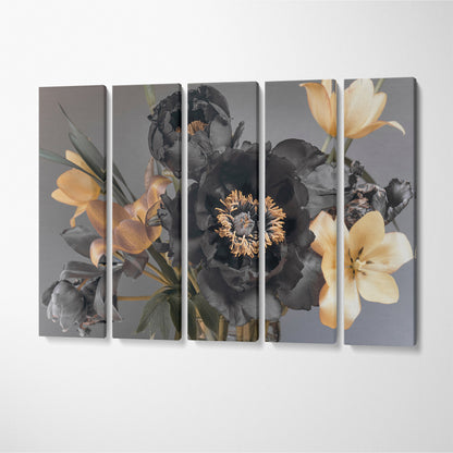 Luxury Peonies and Tulips Canvas Print ArtLexy   