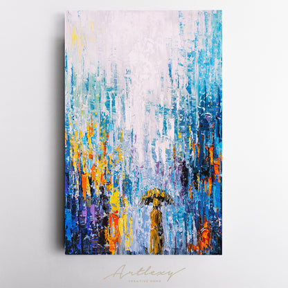 Abstract Rainy Day Canvas Print ArtLexy   