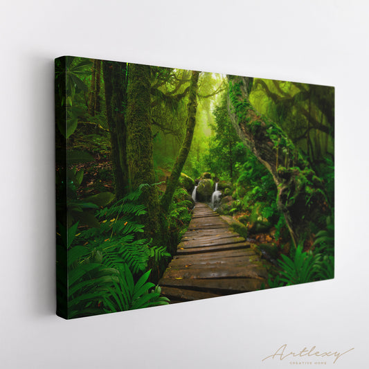 Asian Tropical Rainforest Canvas Print ArtLexy   