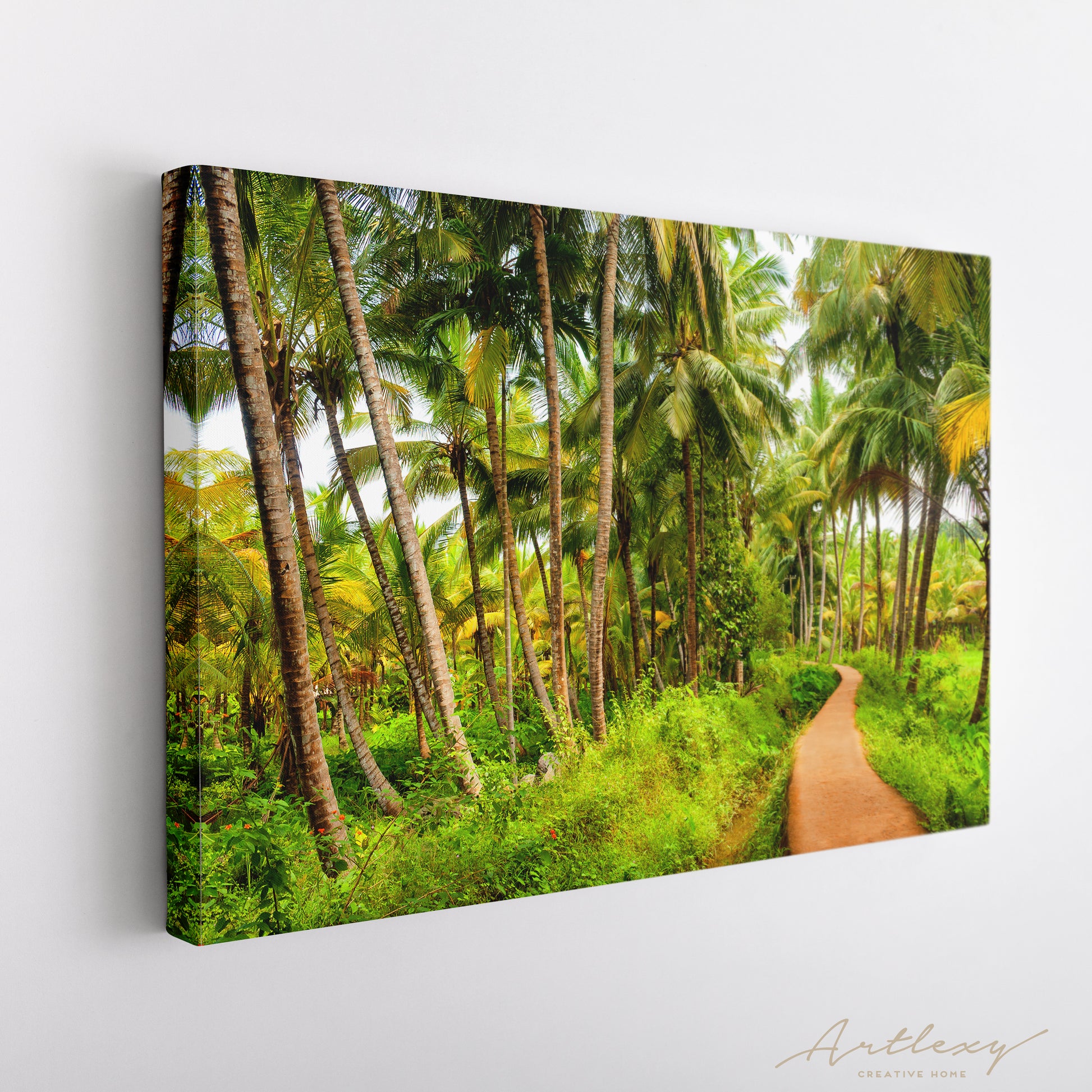Beautiful Tropical Forests India Canvas Print ArtLexy   