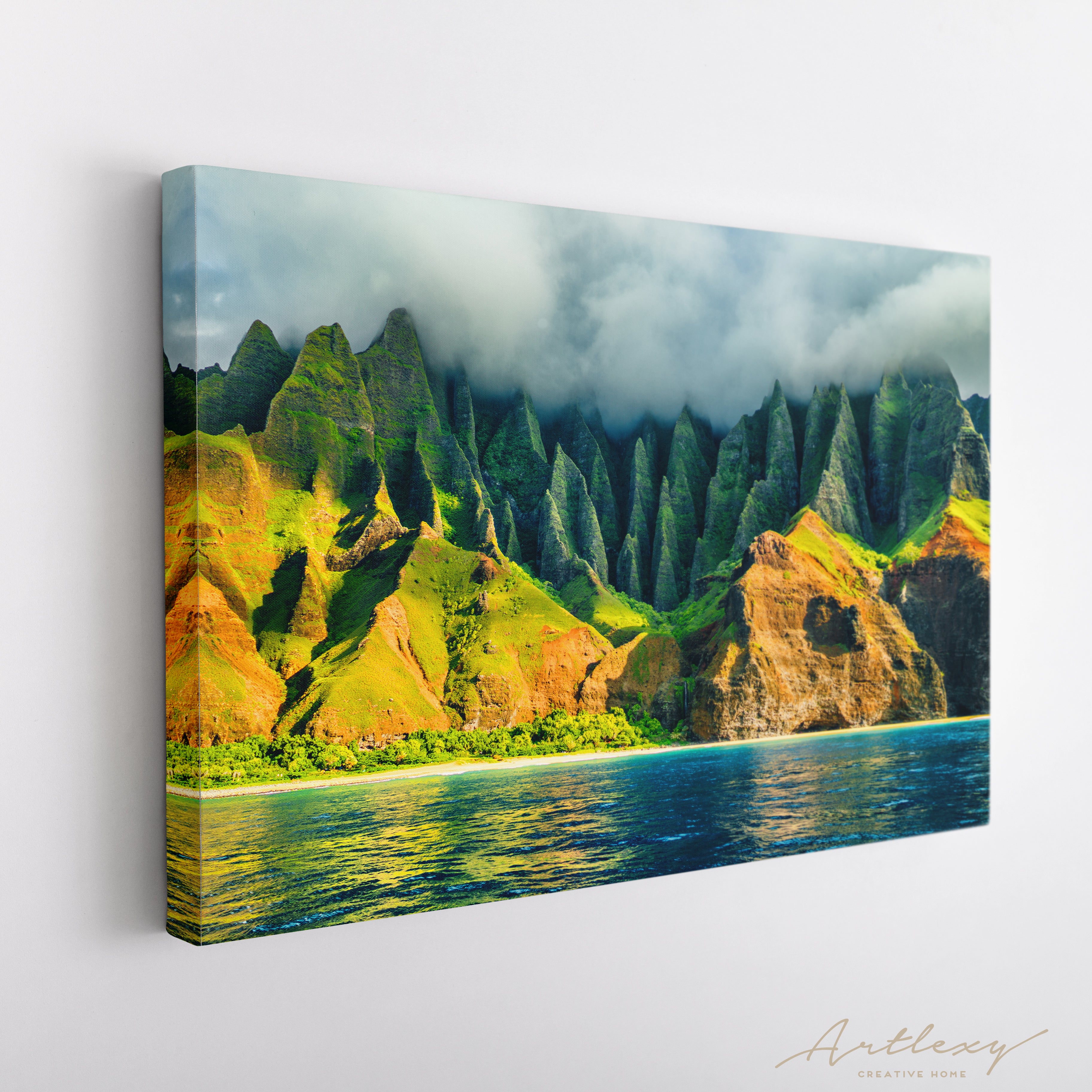 Na Pali Coast State Park Hawaii Canvas Print ArtLexy   