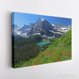 Glacier National Park in Montana Canvas Print ArtLexy   